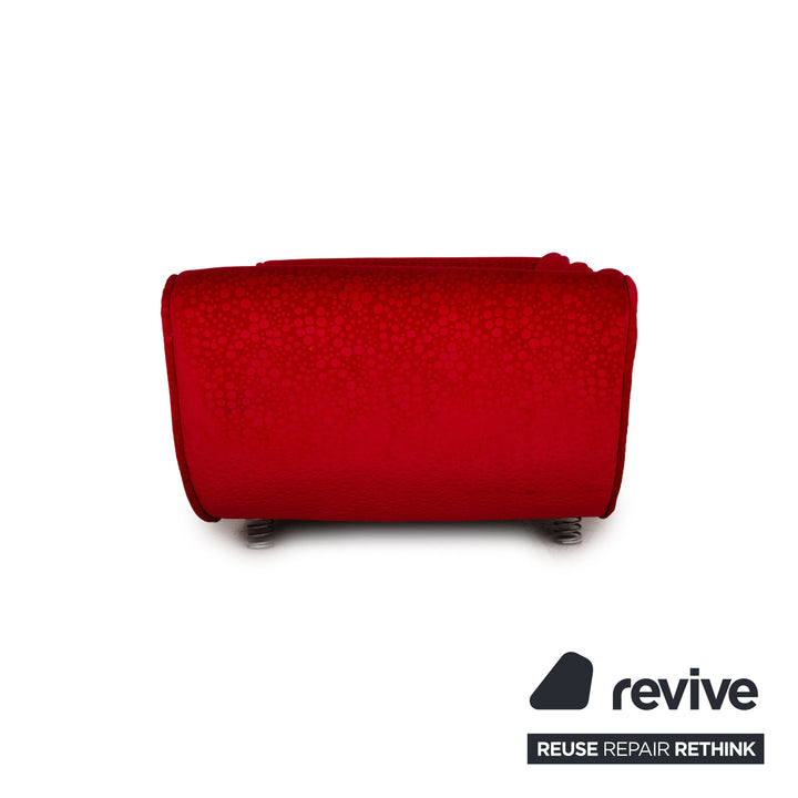 Bretz Laola Hookipa Fabric Sofa Red Two Seater Couch