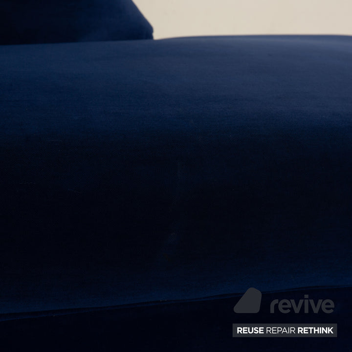 Bretz LouLou Fabric Lounger Blue Daybed