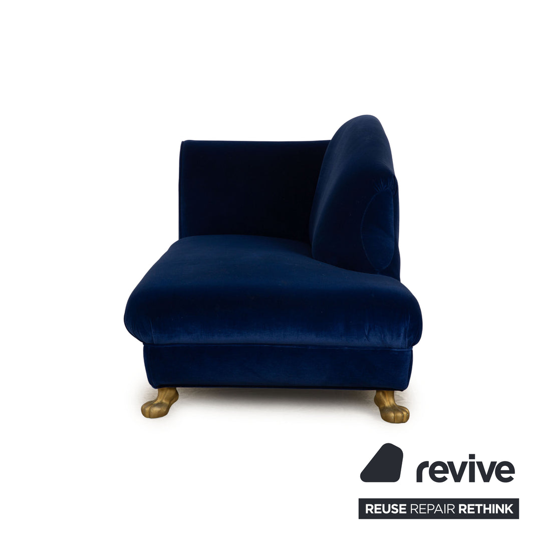 Bretz LouLou Fabric Lounger Blue Daybed