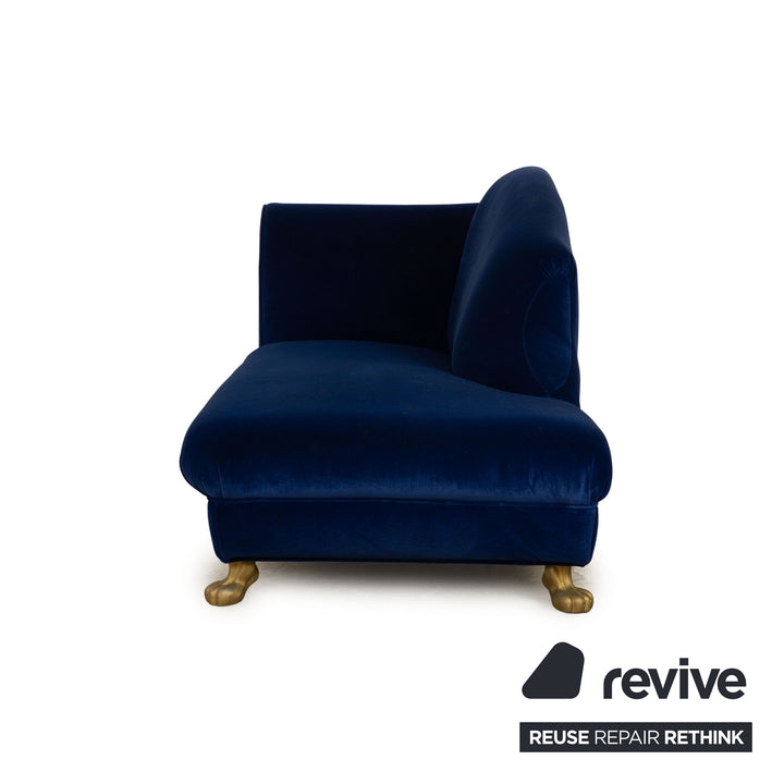 Bretz LouLou Fabric Lounger Blue Daybed