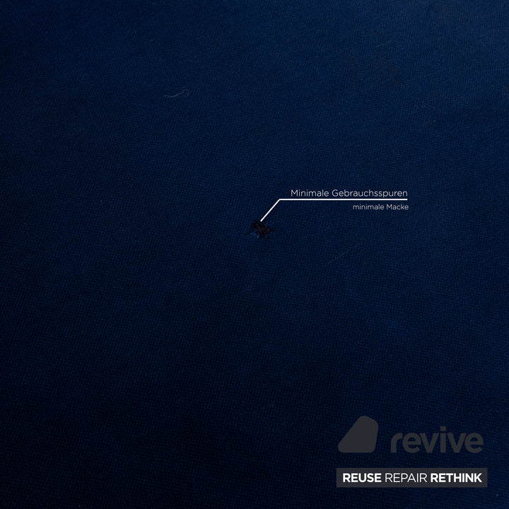 Bretz LouLou Fabric Lounger Blue Daybed