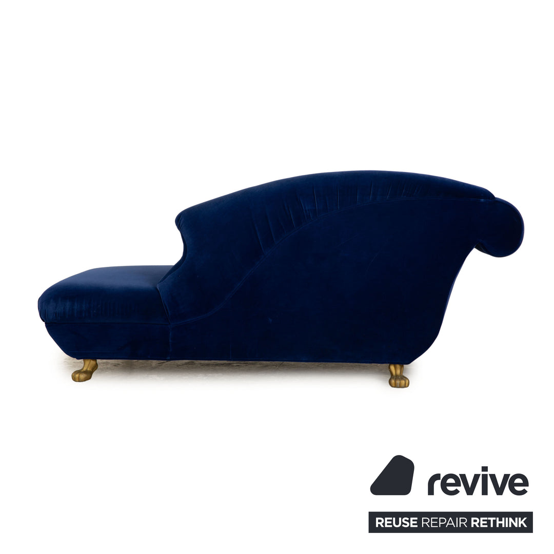 Bretz LouLou Fabric Lounger Blue Daybed