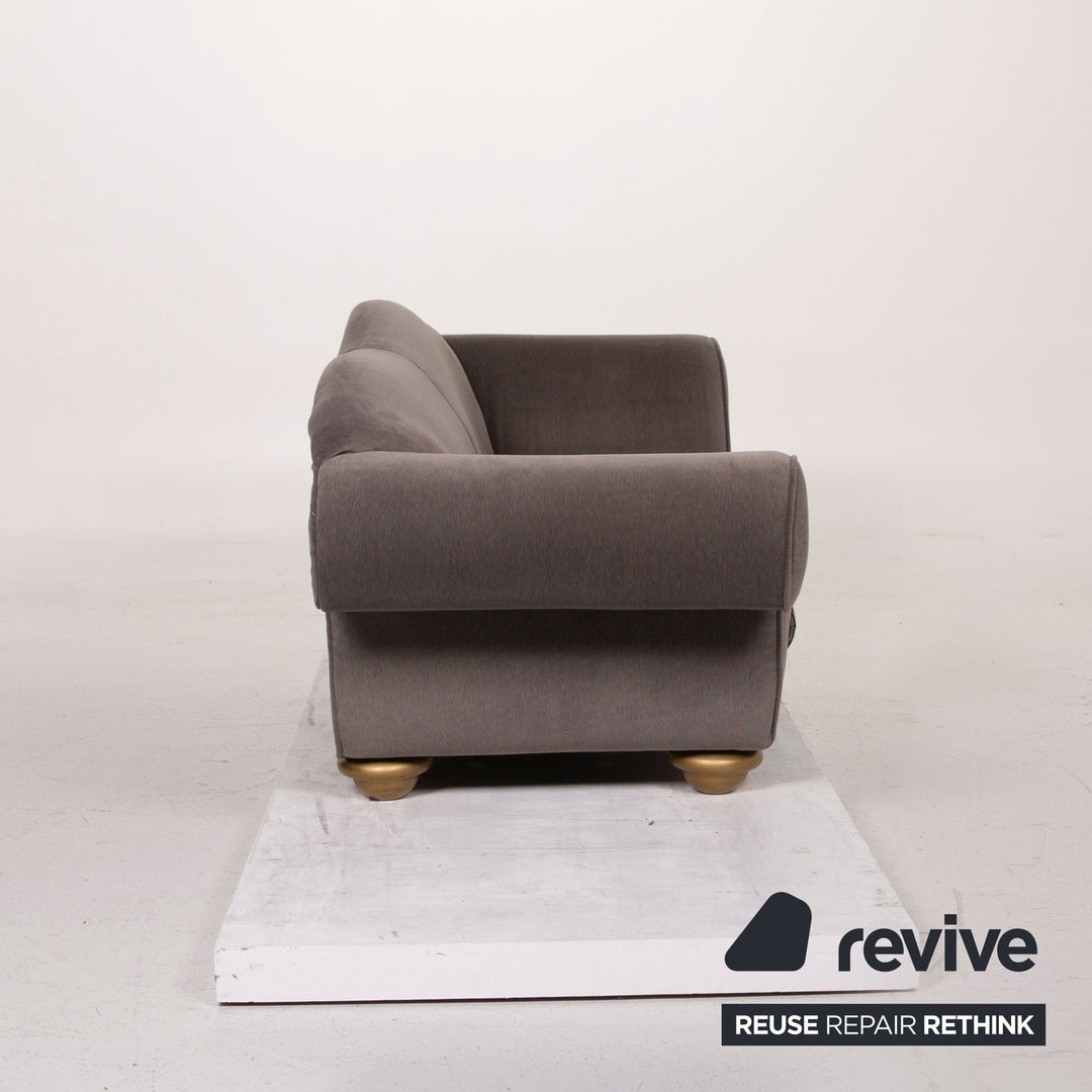 Bretz LouLou Fabric Sofa Gray Two Seater Velvet #15155