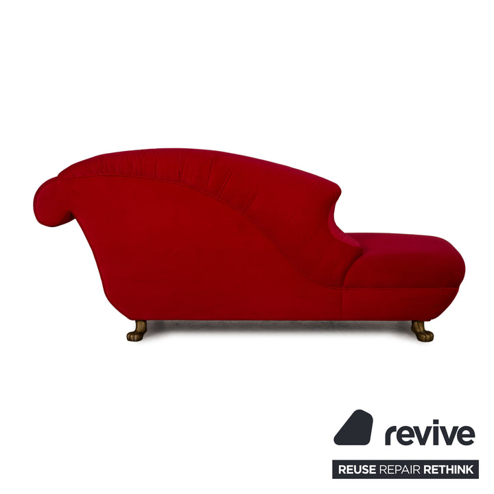 Bretz LouLou fabric sofa red three-seater couch lounger