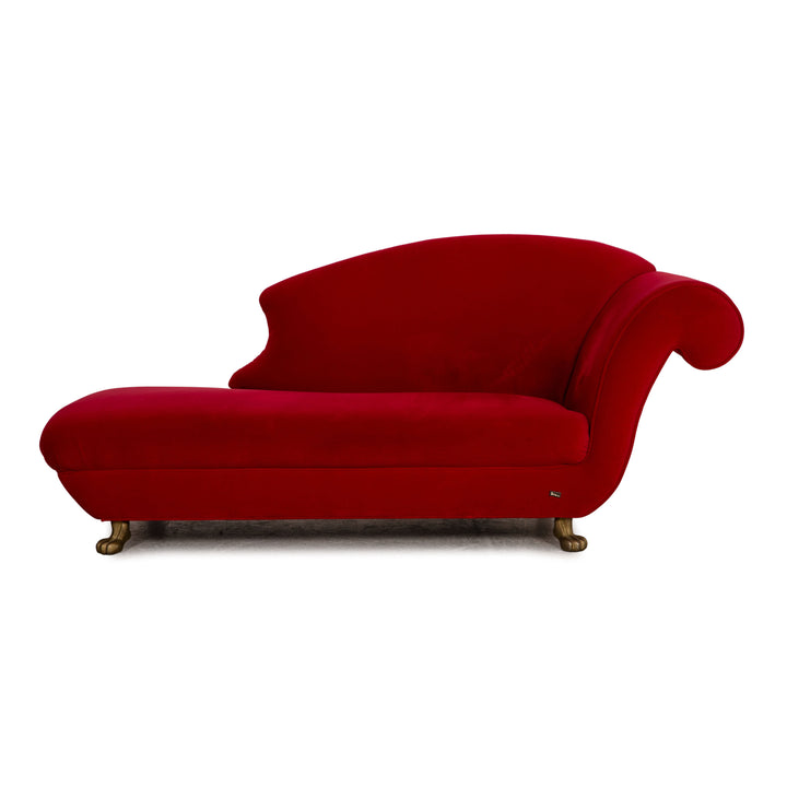 Bretz LouLou fabric sofa red three-seater couch lounger