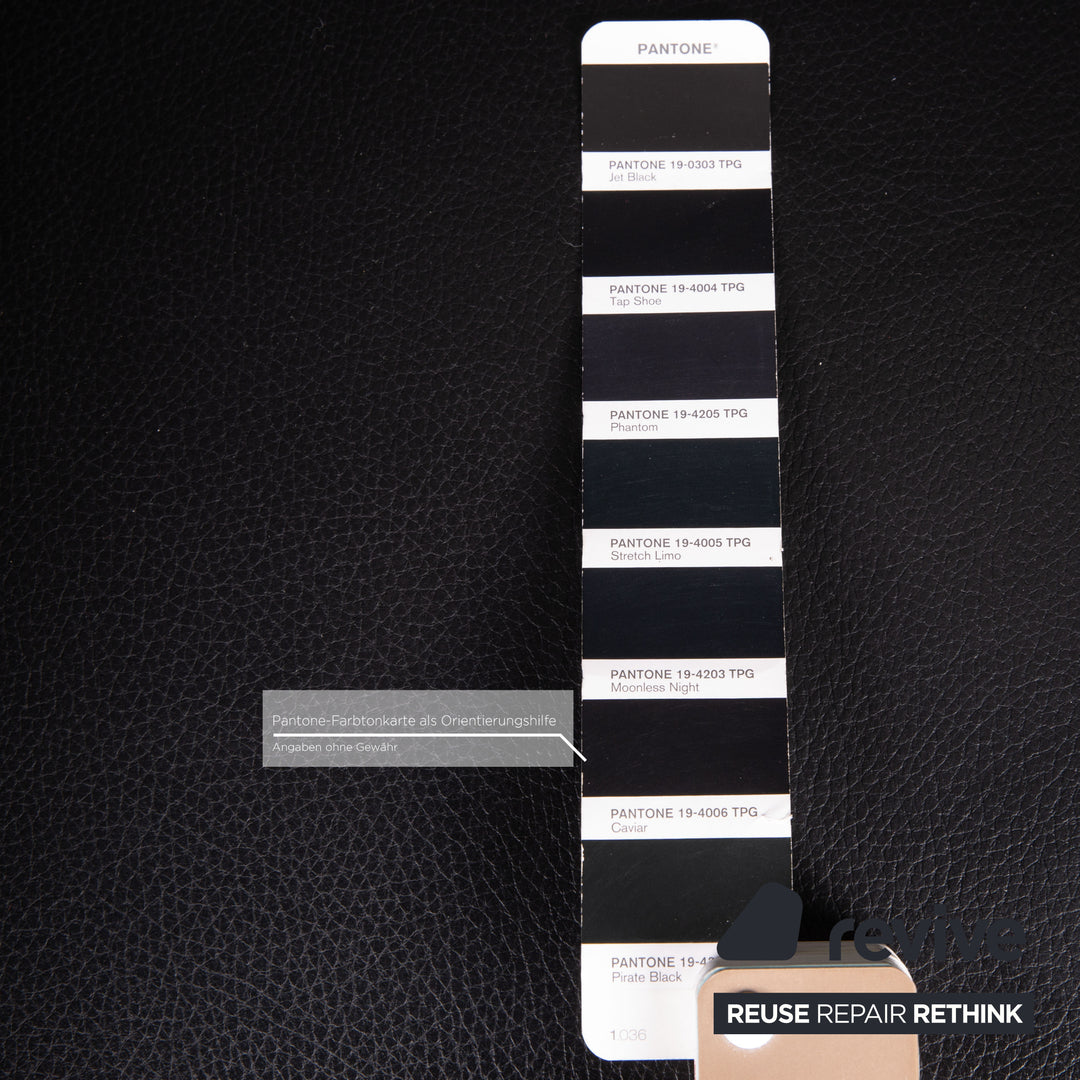 Bretz Mammut Leather Armchair Black Armchair