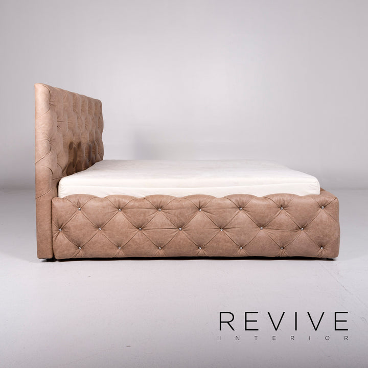 Bretz Marilyn Leather Bed Brown Captioning Rhinestones Pompous #10842