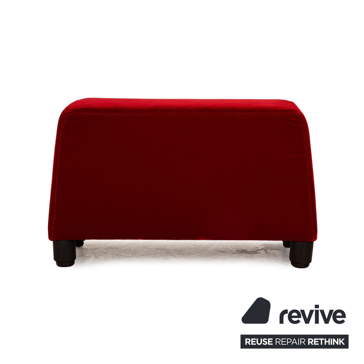 Bretz Marilyn fabric sofa set red three-seater stool couch