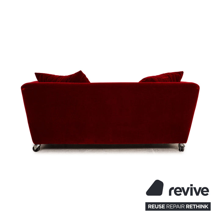 Bretz Monster fabric sofa red two-seater couch function sleeping function