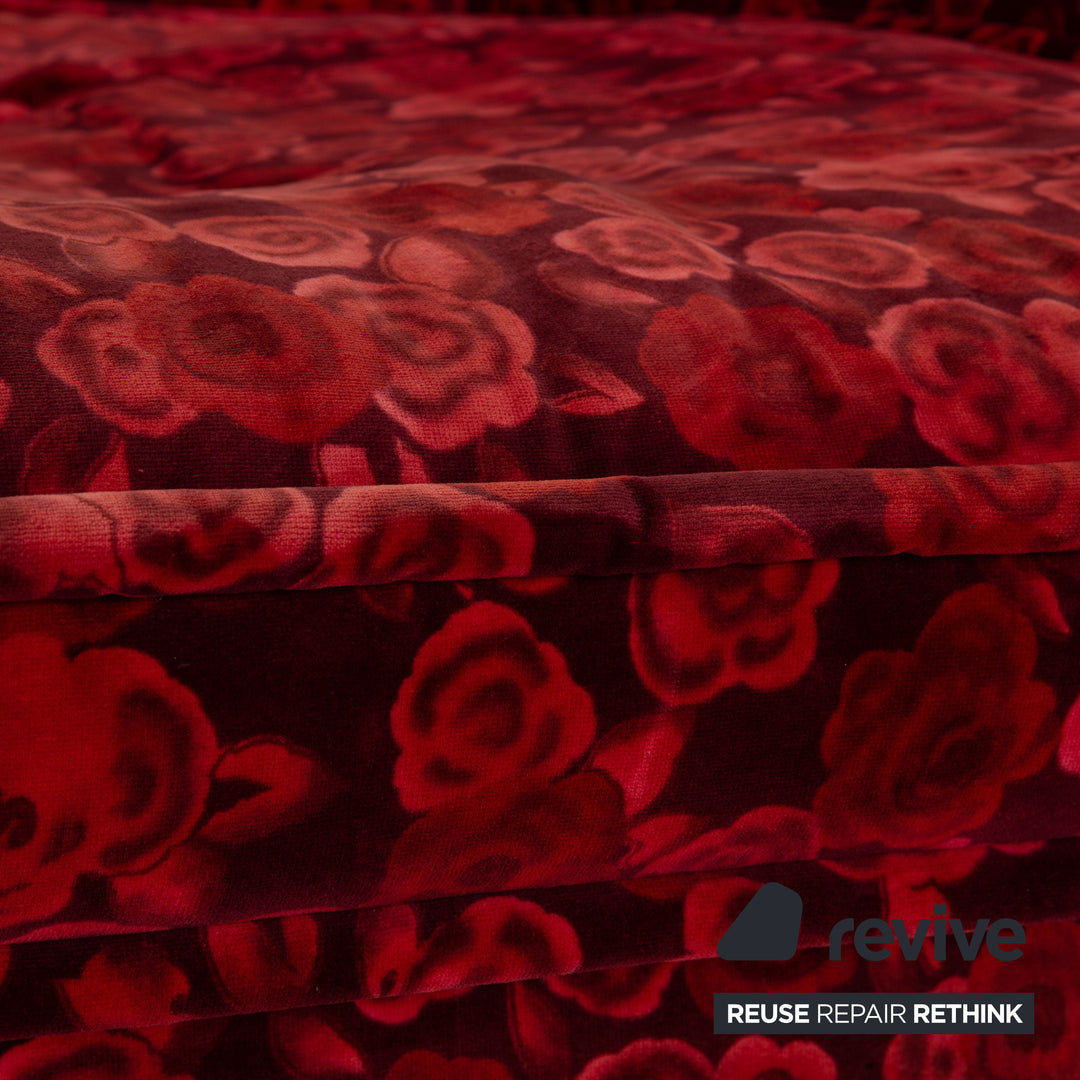 Bretz Monster Zweisitzer Stoff Rot Sofa Couch