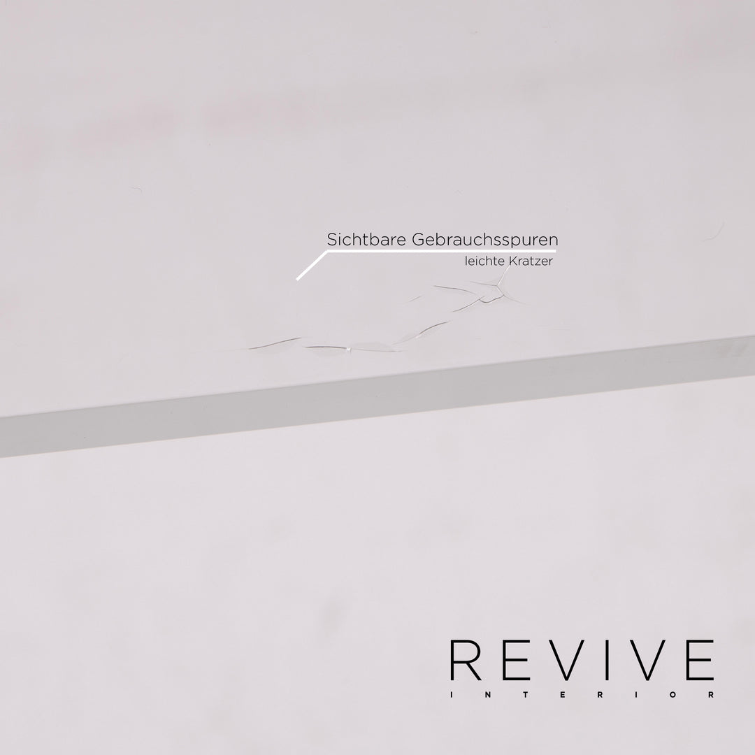 Bretz Napali Samt Stoff Ecksofa inkl. Plexiglastisch Grau Beere Sofa Couch #15432