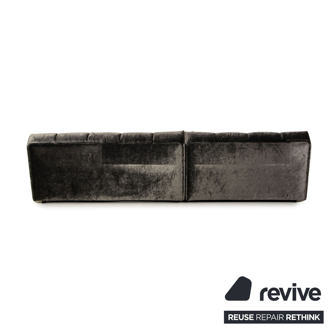 Bretz Ocean 7 Stoff Ecksofa Grau Sofa Couch