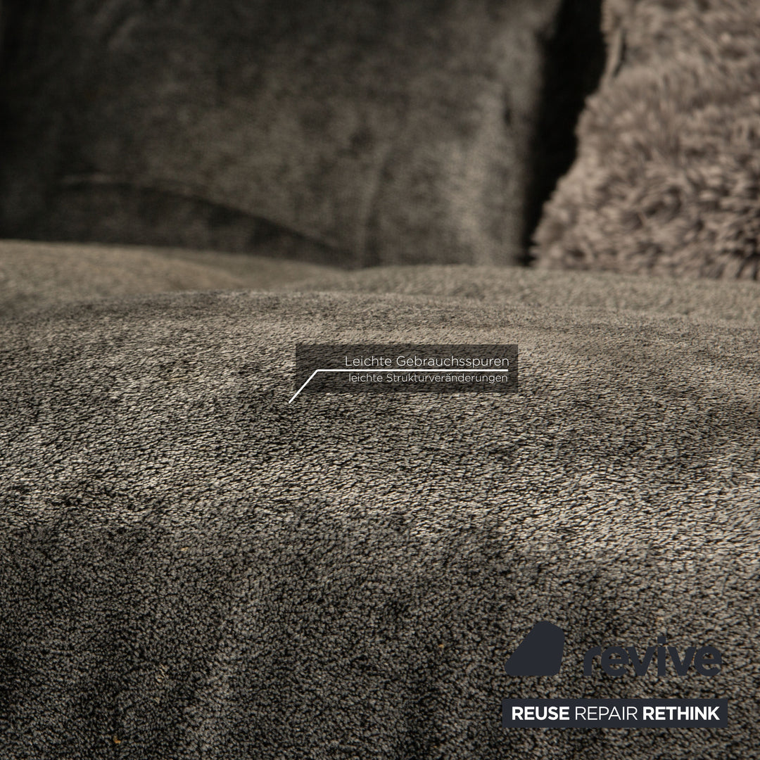 Bretz Ocean 7 Stoff Ecksofa Grau Sofa Couch