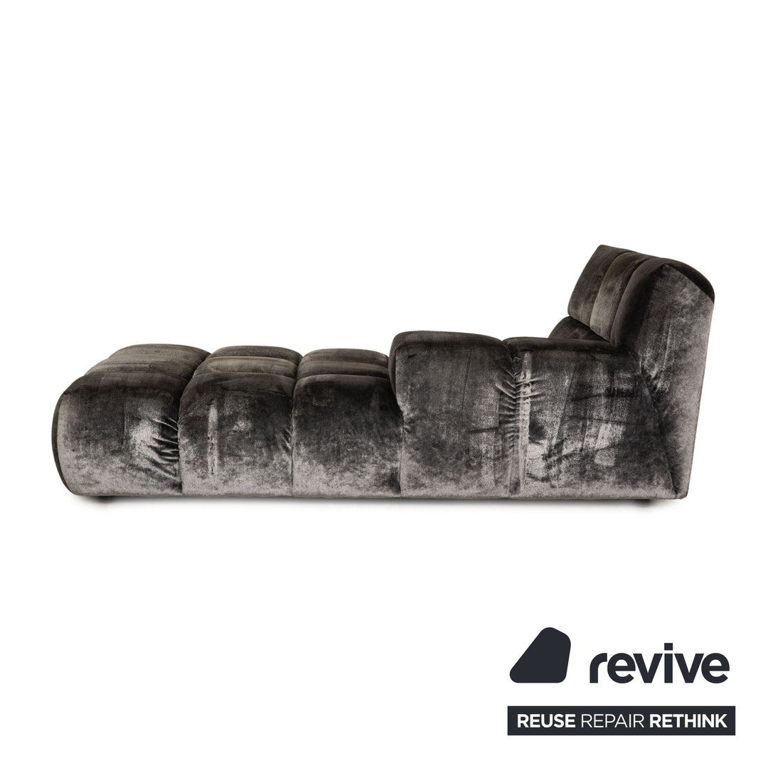 Bretz Ocean 7 Stoff Liege Grau Schwarz