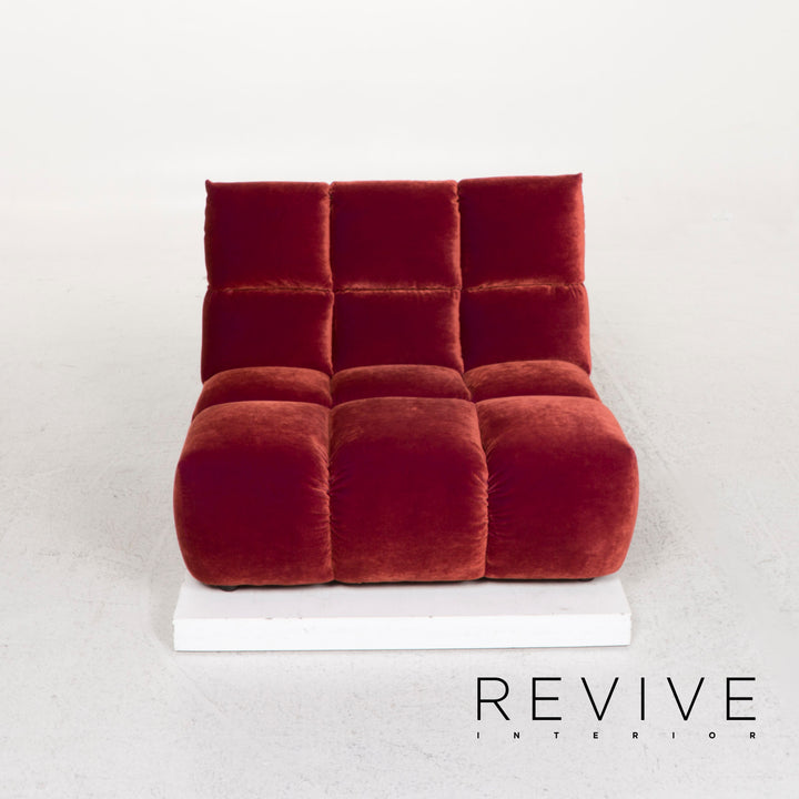 Bretz Ocean 7 Stoff Sessel Samt Rot #13107