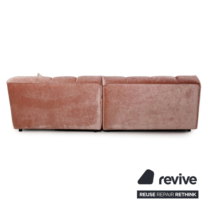 Bretz Ocean 7 Stoff Sofa Rosa Ecksofa Couch