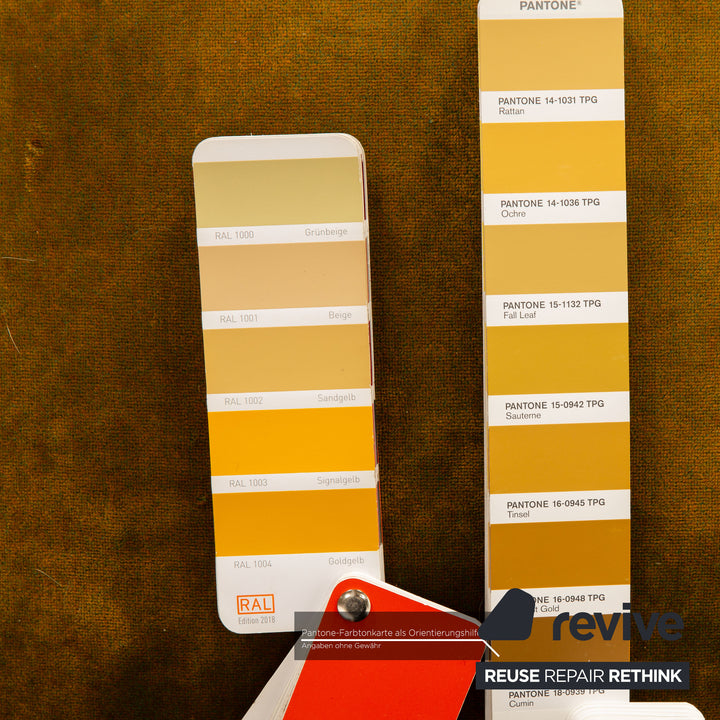 Bretz Ohlinda Stoff Liege Grün Gelb Orange Bunt Daybed Recamiere