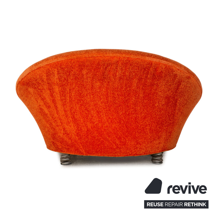 Bretz Pool Stoff Sessel Orange