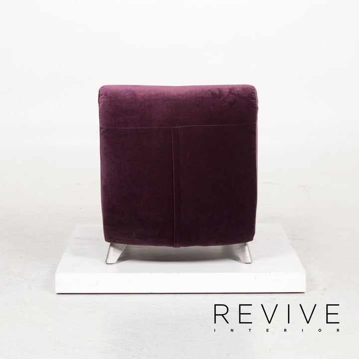 Bretz Stoff Sessel Lila #12603