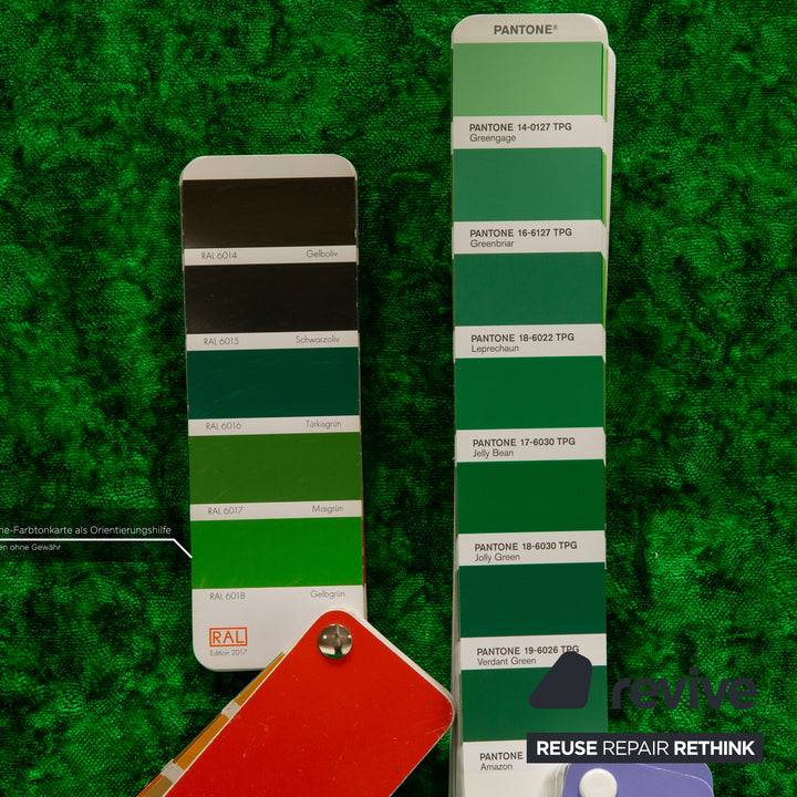 Bretz Slow Rider Stoff Dreisitzer Grün Sofa Couch