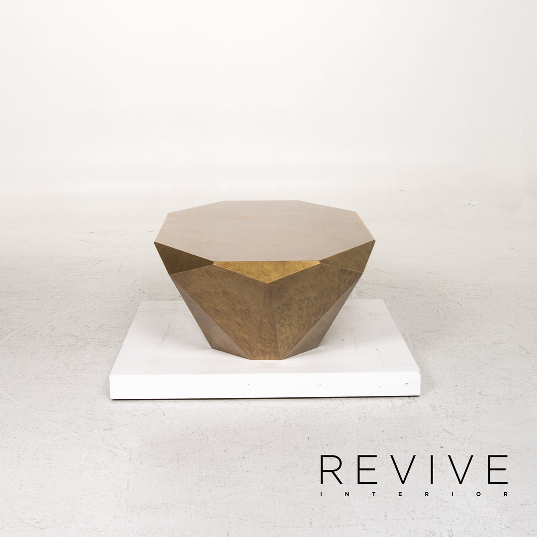 Bretz Stealth Metall Couchtisch Gold Tisch #13483