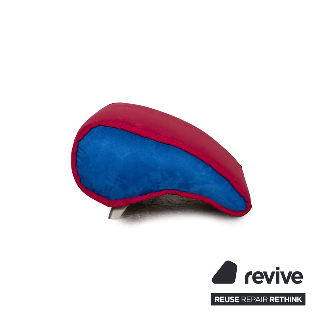 Bretz Stoff Hocker Pink Neubezug