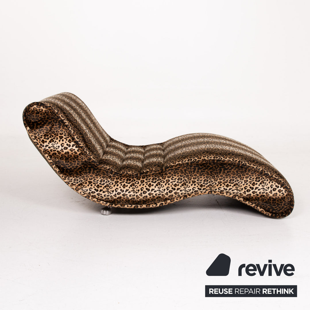 Bretz Stoff Liege Braun Leopoard Muster #14236