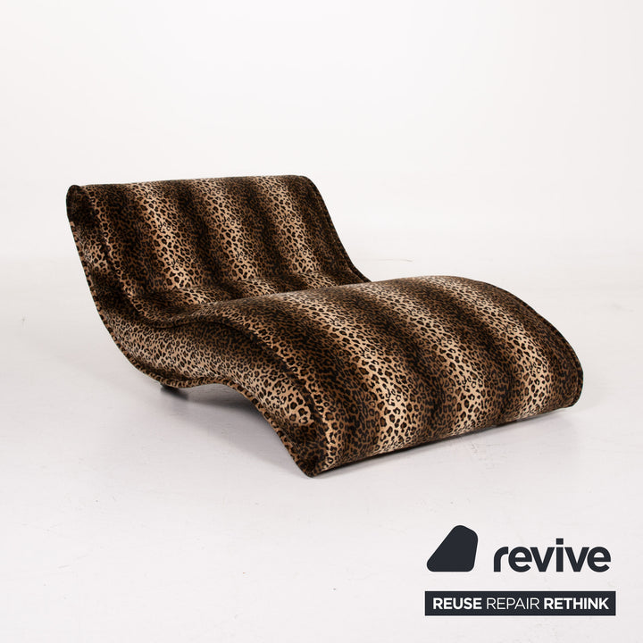 Bretz Stoff Liege Braun Leopoard Muster #14236