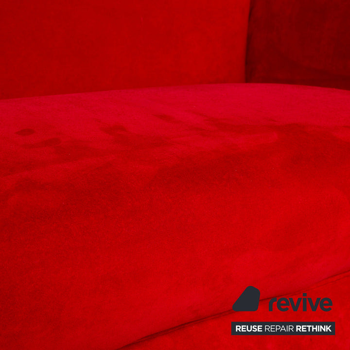 Bretz Stoff Liege Rot Recamiere