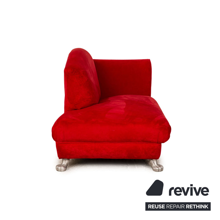 Bretz Stoff Liege Rot Recamiere