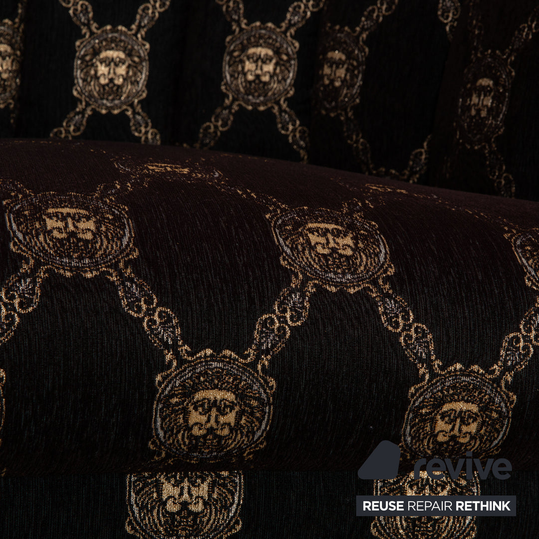 Bretz Stoff Sessel Braun Muster