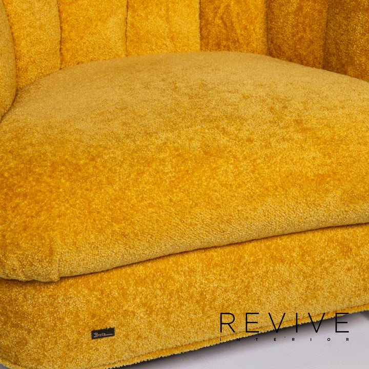 Bretz Stoff Sessel Gelb #13558