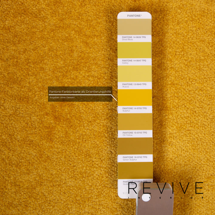 Bretz Stoff Sessel Gelb #13558