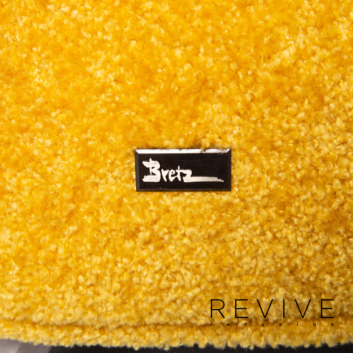 Bretz Stoff Sessel Gelb #13558