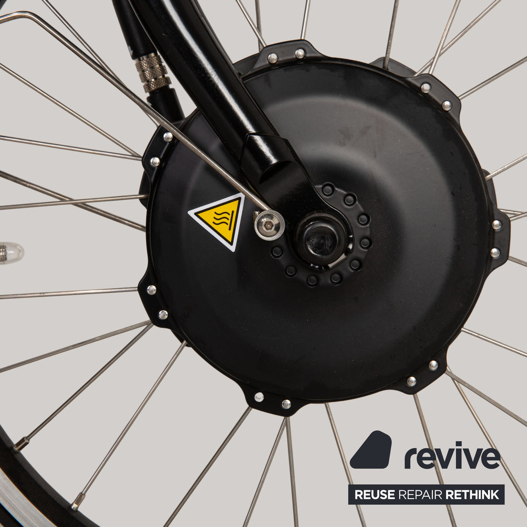 Brompton Electric C Line 2022 Aluminium E-City-Bike Schwarz Fahrrad Klapprad