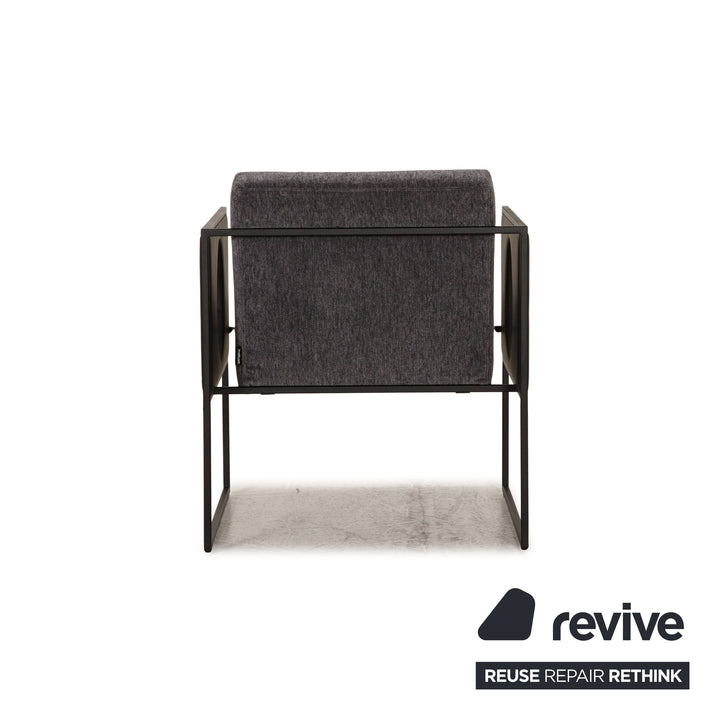 Brühl Grace Stoff Sessel Grau