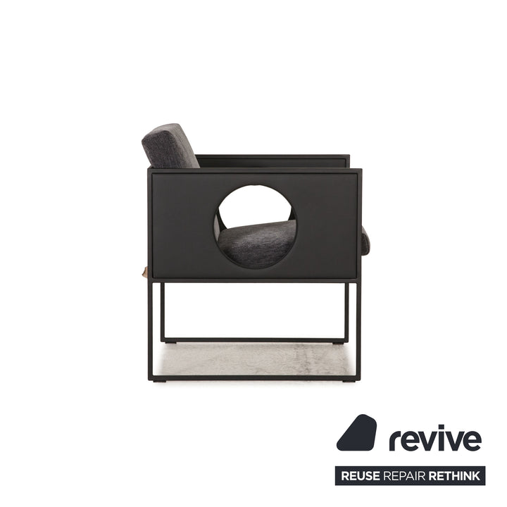 Brühl Grace Stoff Sessel Grau