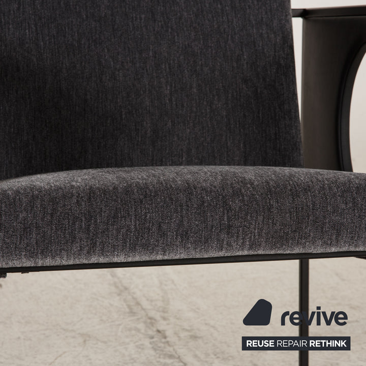 Brühl Grace Stoff Sessel Grau