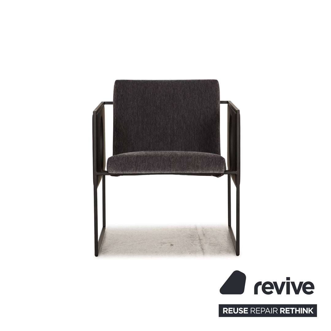 Brühl Grace Stoff Sessel Grau