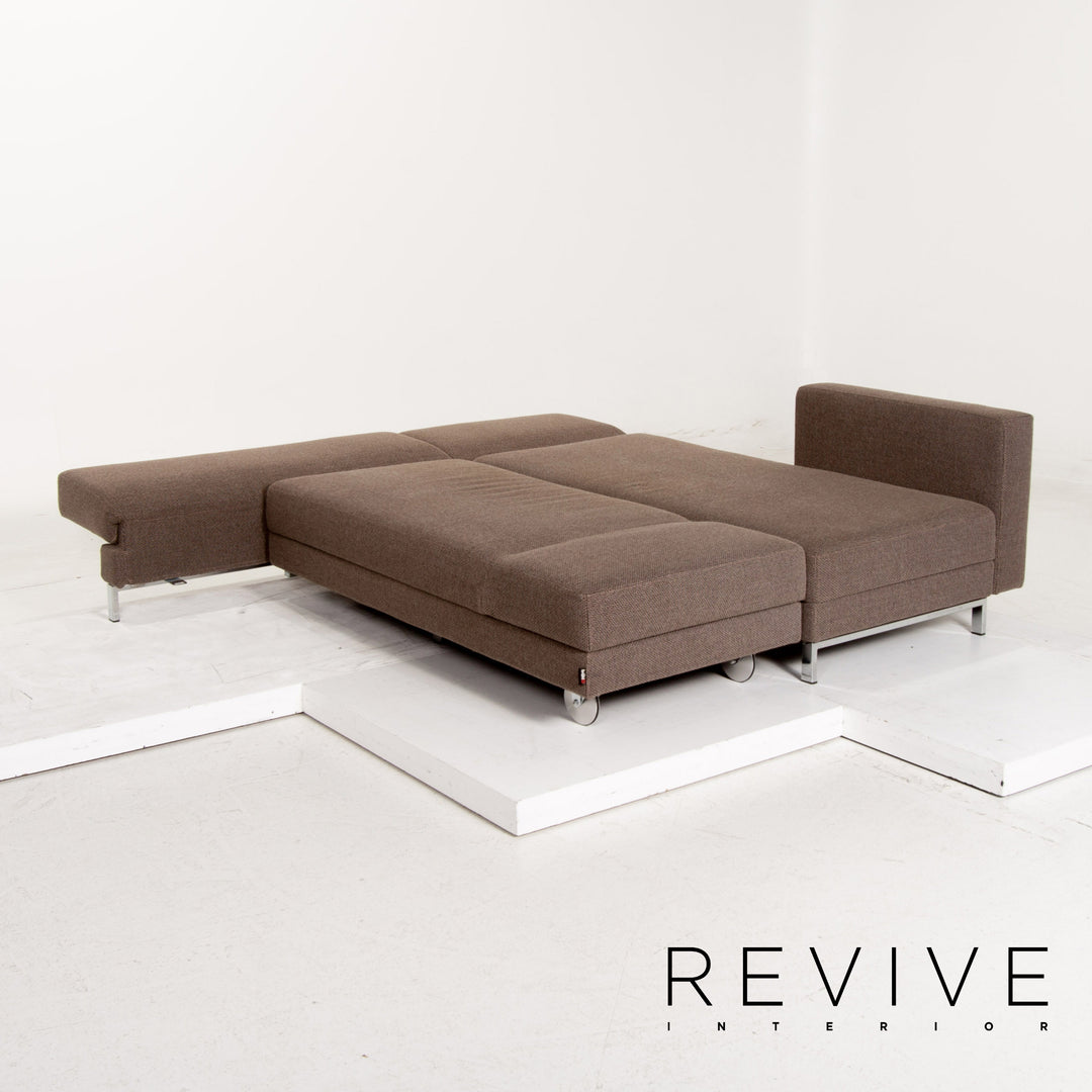 Brühl Collection Four Two Stoff Ecksofa Braun Funktion Schlafsofa Couch Schlaffunktion