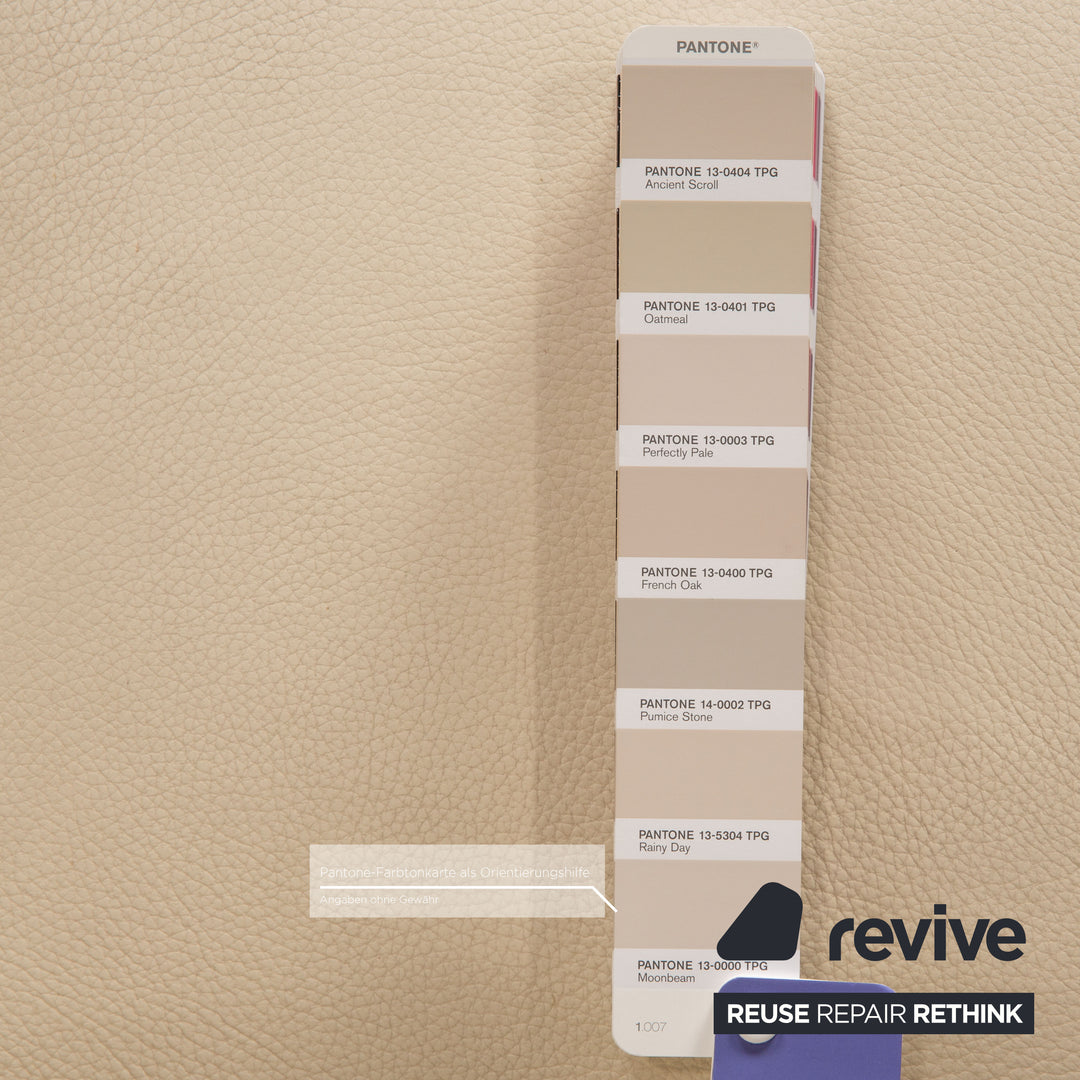 Brühl Dave Relax Sessel Leder Creme Beige Funktion