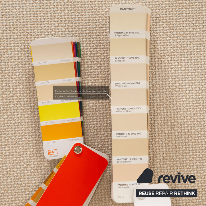 Brühl Fields Stoff Dreisitzer Creme Sofa Couch Funktion