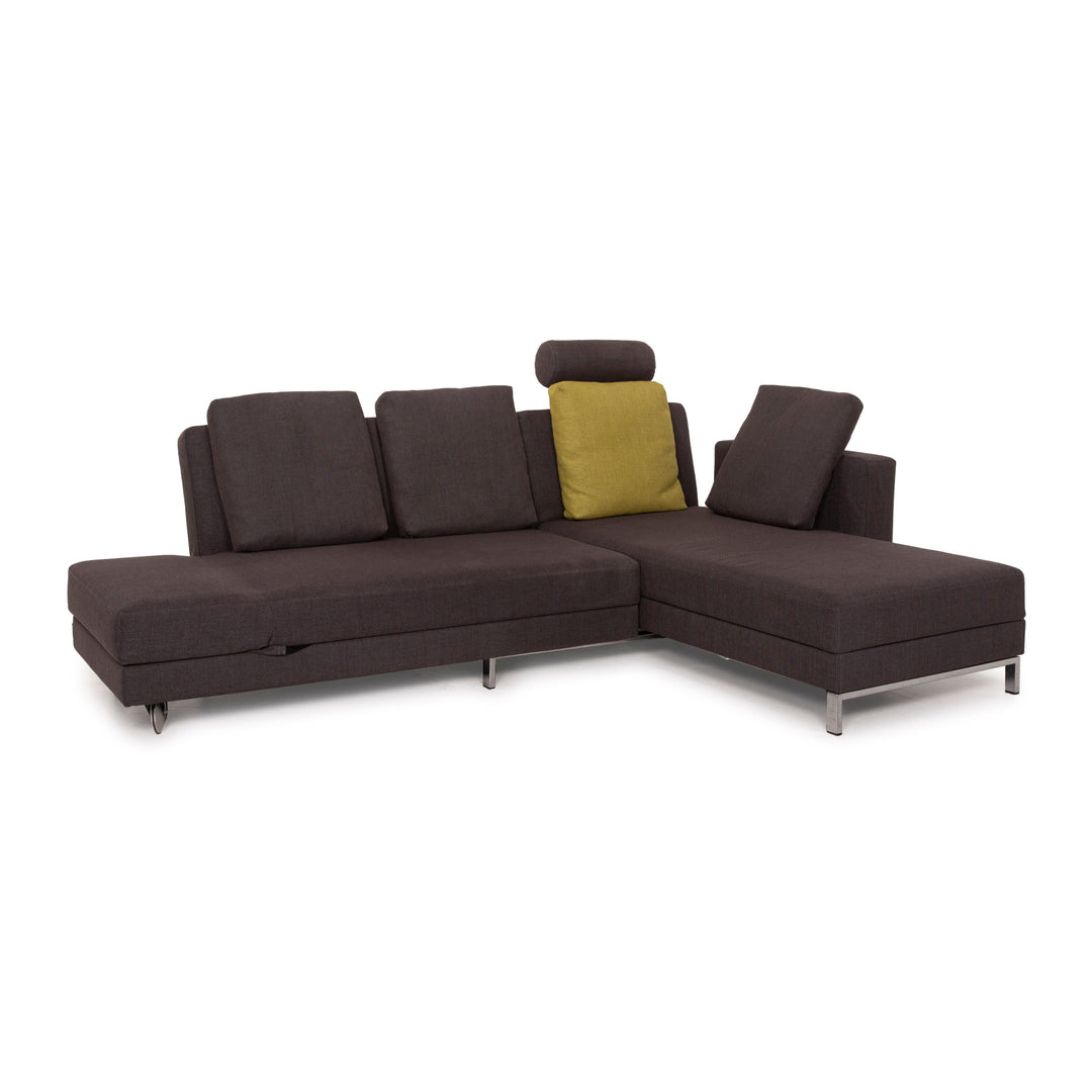 Brühl Four Two Stoff Sofa Grau Ecksofa Funktion Liegefunktion