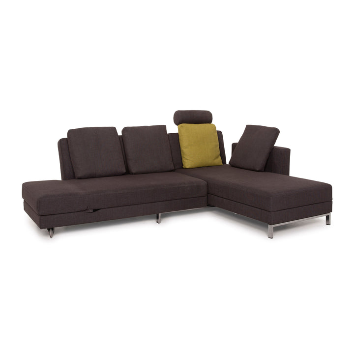 Brühl Four Two Stoff Sofa Grau Ecksofa Funktion Liegefunktion