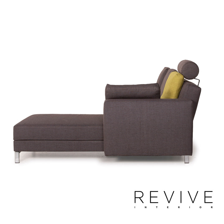 Brühl Four Two Stoff Sofa Grau Ecksofa Funktion Liegefunktion