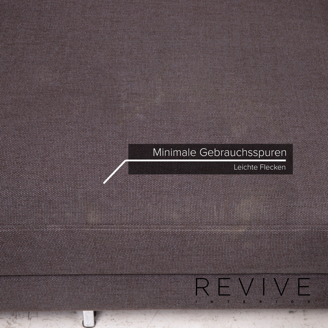 Brühl Four Two Stoff Sofa Grau Ecksofa Funktion Liegefunktion