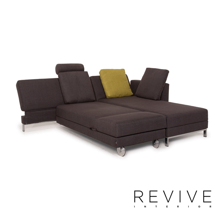 Brühl Four Two Stoff Sofa Grau Ecksofa Funktion Liegefunktion
