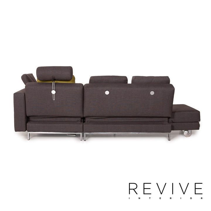 Brühl Four Two Stoff Sofa Grau Ecksofa Funktion Liegefunktion
