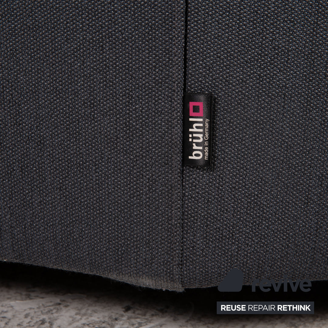 Brühl Lady Bug Small Stoff Ecksofa Grau Sofa Couch