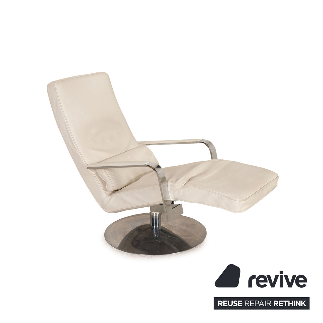 Brühl Leder Sessel Weiß Funktion Relaxfunktion